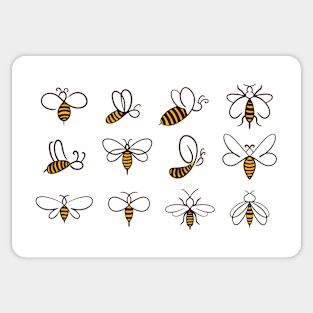 Honey Bees Honeybee Sticker